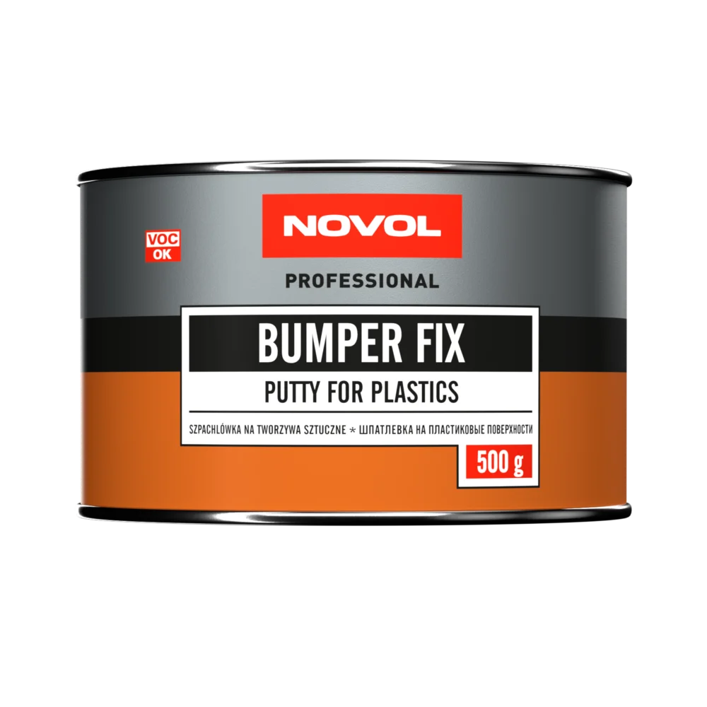 NOVOL BUMPER FIX SZPACHLÓWKA NA TWORZYWA SZTUCZNE 500G + UTW