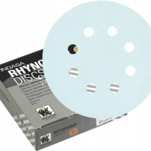 KRĄŻEK ŚCIERNY INDASA RHYNOGRIP WHITE LINE P500 125MM [8H]