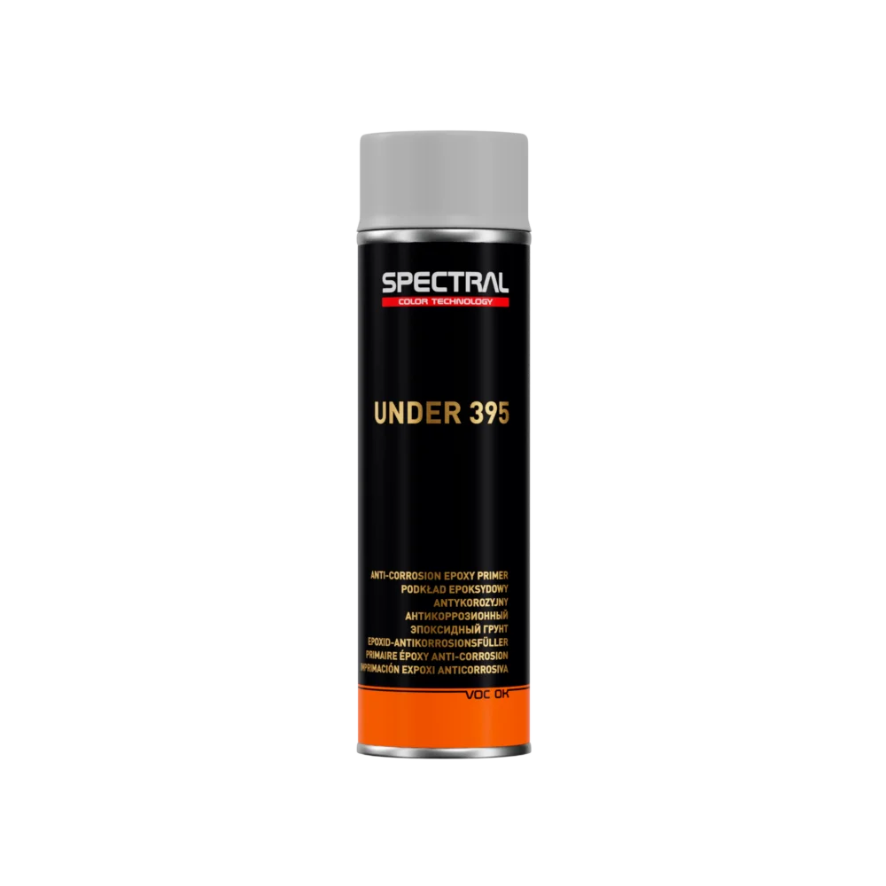 NOVOL SPECTRAL UNDER 395 PODKŁAD EPOKSYDOWY ANTYKOROZYJNY P2 SZARY SPRAY 500ML