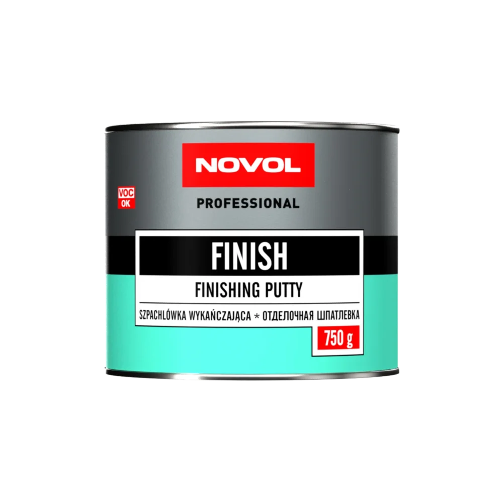 NOVOL FINISH SZPACHLÓWKA WYKAŃCZAJĄCA 750G + UTW