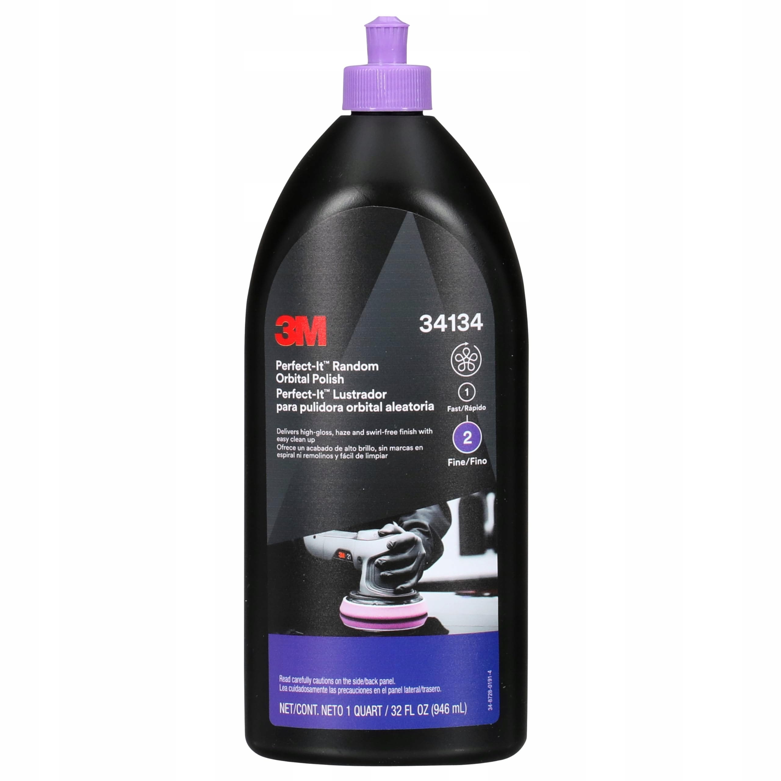 3M 34134E PERFECT-IT MLECZKO POLERSKIE DO POLERKI MIMOŚRODOWEJ 2 KROK 946ML