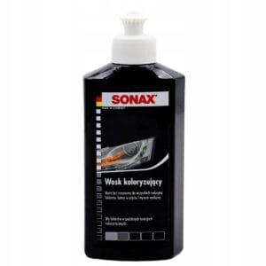 SONAX WOSK KOLORYZUJĄCY NANO PRO CZARNY 250ML