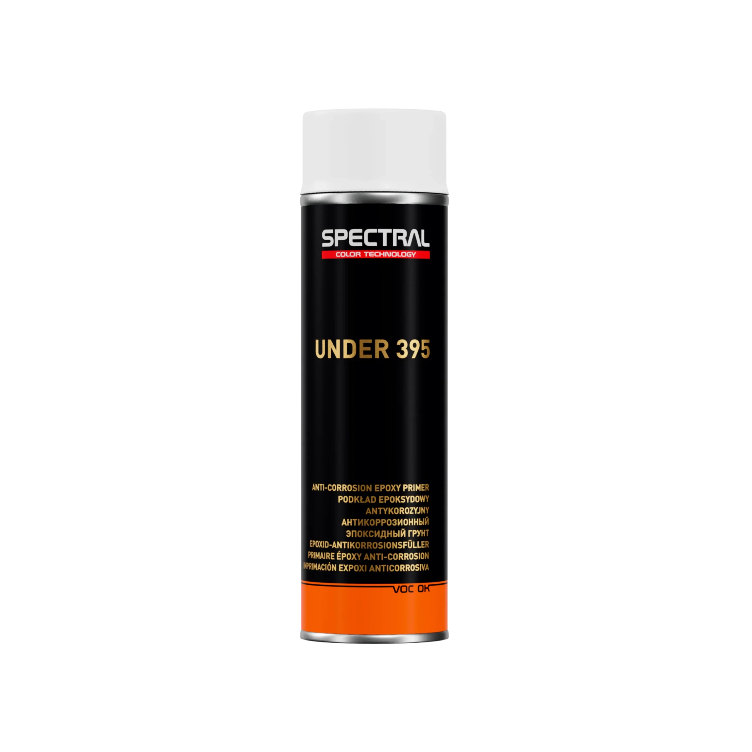 NOVOL SPECTRAL UNDER 395 PODKŁAD EPOKSYDOWY ANTYKOROZYJNY P1 BIAŁY SPRAY 500ML