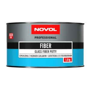 NOVOL FIBER SZPACHLÓWKA Z WŁÓKNEM SZKLANYM 1,8KG + UTW