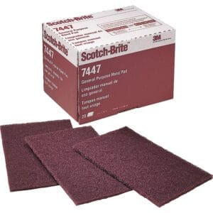 3M 64926 SCOTCH-BRITE 7447 PRO WŁÓKNINA ŚCIERNA BORDOWA