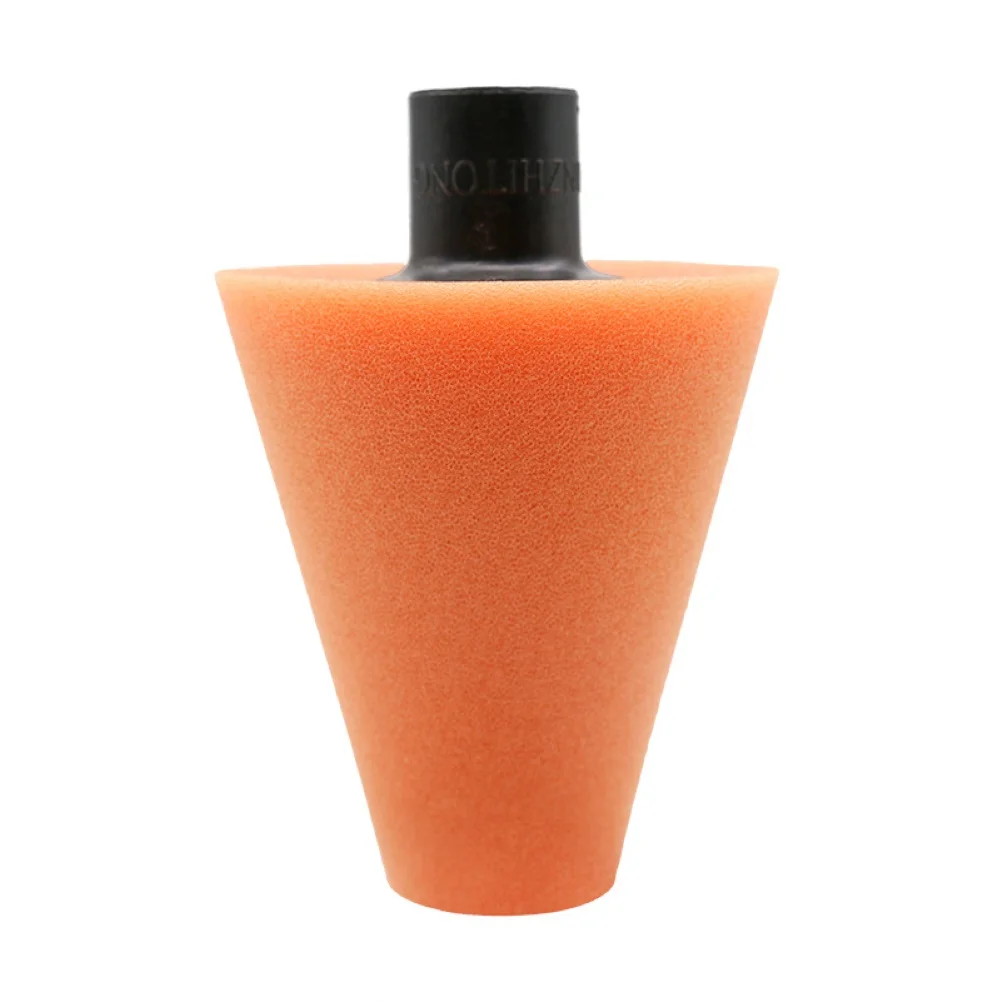 SHINEMATE STOŻEK POLERSKI 48130-42 POLISHING CONE T40 LIGHT CUT POMARAŃCZOWY M14 77MM
