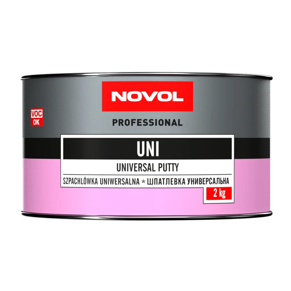 NOVOL UNI SZPACHLÓWKA UNIWERSALNA 2KG + UTW