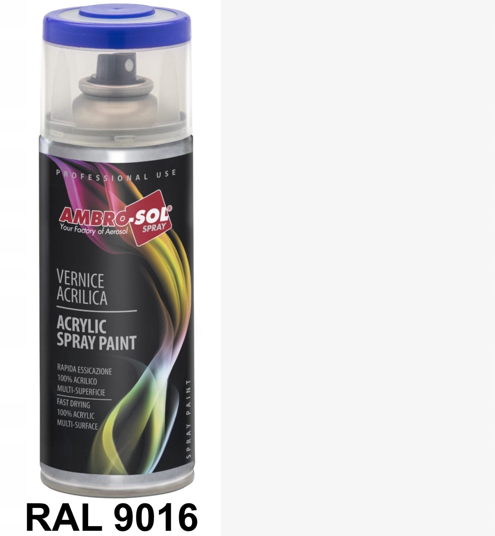 LAKIER SPRAY RAL 9016 POŁYSK AMBROSOL 400ML
