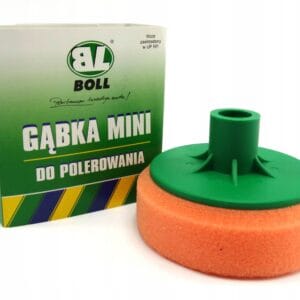 BOLL GĄBKA MINI DO POLEROWANIA M14 80MM POMARAŃCZOWY (ŚREDNIA)