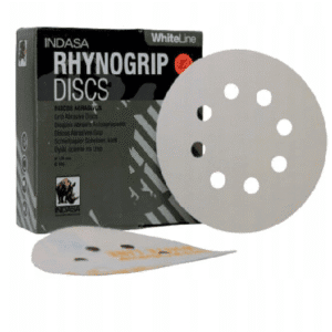 KRĄŻEK ŚCIERNY INDASA RHYNOGRIP WHITE LINE P320 125MM [8H]