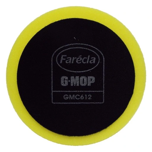 GĄBKA POLERSKA FARECLA G-MOP GMC612 ŻÓŁTA TWARDA 150MM