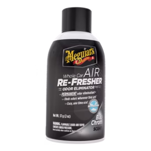 MEGUIARS G181302 WHOLE CAR AIR RE-FRESHER (BLACK CHROME SCENT) ELIMINATOR ZAPACHÓW 57G