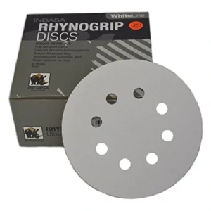 KRĄŻEK ŚCIERNY INDASA RHYNOGRIP WHITE LINE P60 125MM [8H]