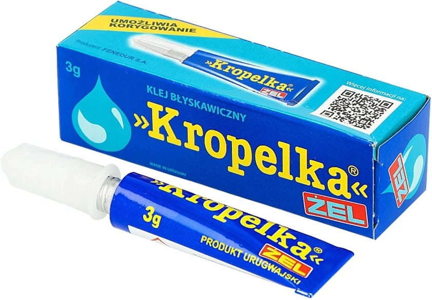 KROPELKA ŻEL KLEJ BŁYSKAWICZNY 3G