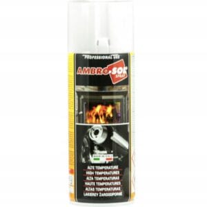 LAKIER SPRAY ŻAROODPORNY BIAŁY AMBROSOL 400ML