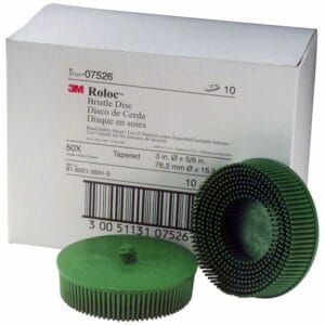 3M 07524 ROLOC BRISTLE DISC 50,8MM SZCZOTKA ZIELONY
