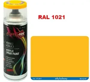 LAKIER SPRAY RAL 1021 POŁYSK AMBROSOL 400ML
