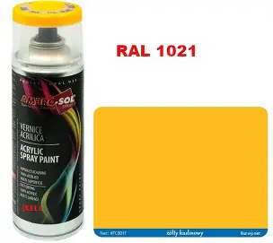 LAKIER SPRAY RAL 1021 POŁYSK AMBROSOL 400ML