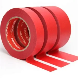 NOVOL TAŚMA LAKIERNICZA CZERWONA AQUA UV 25MMX50M