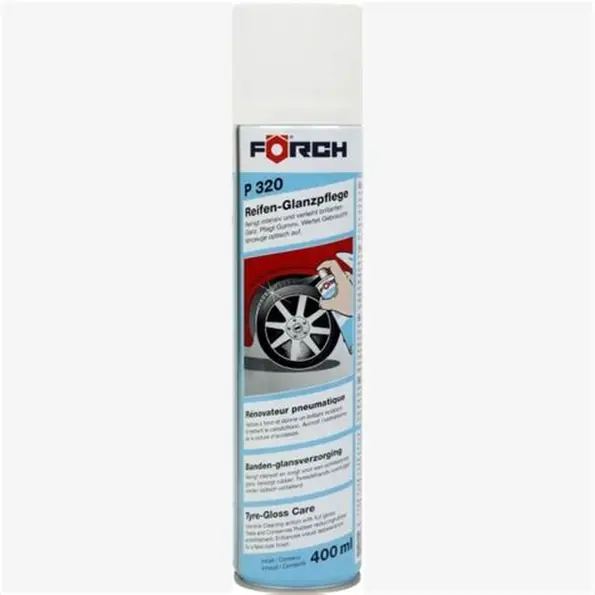 FORCH P320 ŚRODEK CZYSZCZĄCO KONSERWUJĄCY OPONY SAMOCHODOWE SPRAY 400ML
