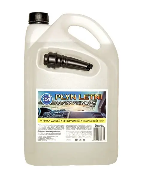 PŁYN DO SPRYSKIWACZY LETNI ORKAN 5L