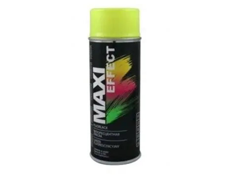LAKIER SPRAY FLUO ŻÓŁTY MAXI-EFFECT 400ML