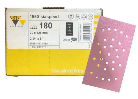 SIA PASEK RZEP 1950 SIASPEED 70X125MM P400