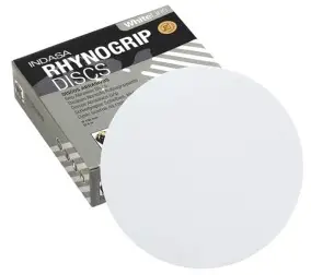 KRĄŻEK ŚCIERNY INDASA RHYNOGRIP WHITE LINE P80 125MM [8H]