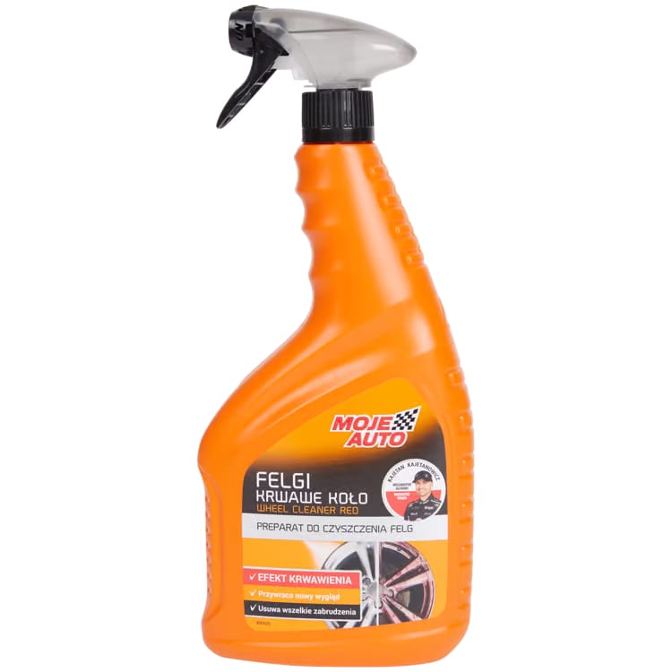 MOJE AUTO DO MYCIA FELG KRWAWE KOŁO ATOMIZER 750ML