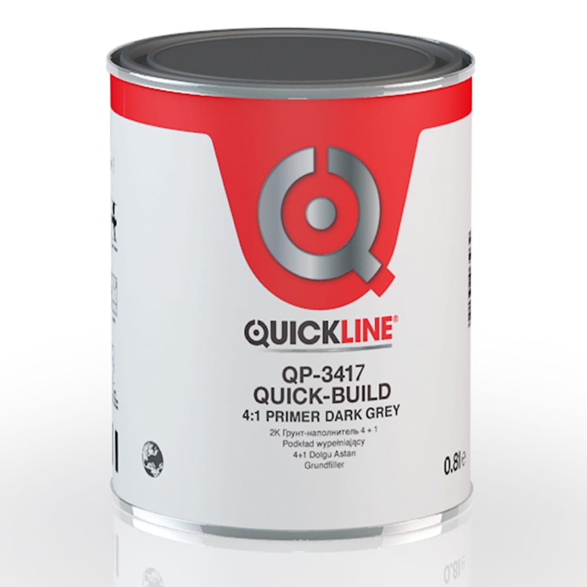 QUICKLINE QP-3417 PODKŁAD WYPEŁNIAJĄCY CIEMNOSZARY 0.8L + UTW