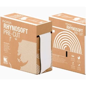 PAPIER ŚCIERNY NA GĄBCE W ROLCE INDASA RHYNOSOFT ROLL 115MMX25M P120