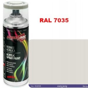 LAKIER SPRAY RAL 7035 POŁYSK AMBROSOL 400ML