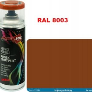 LAKIER SPRAY RAL 8003 POŁYSK AMBROSOL 400ML