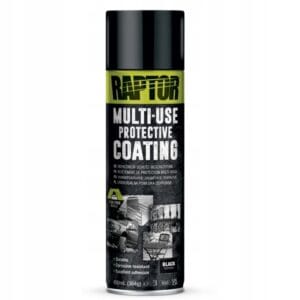 U-POL RAPTOR UNIWERSALNA POWŁOKA OCHRONNA STRUKTURA CZARNY SPRAY 450ML