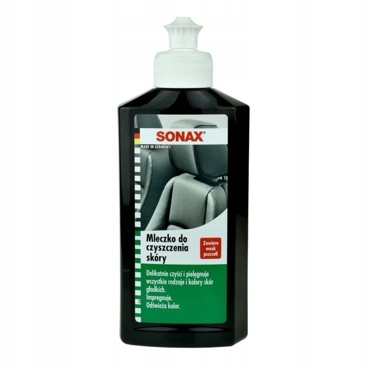 SONAX MLECZKO DO CZYSZCZENIA SKÓRY 250ML