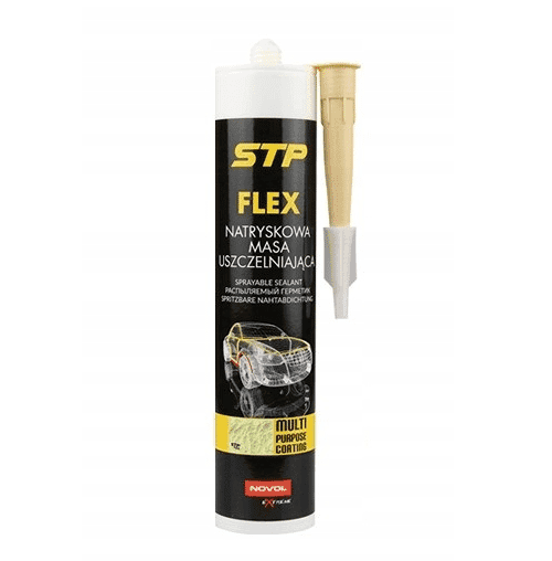 NOVOL STP FLEX NATRYSKOWA MASA USZCZELNIAJĄCA BEŻOWA 290ML