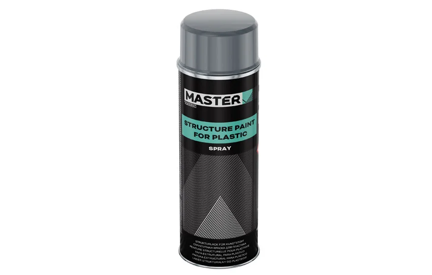 TROTON MASTER LAKIER STRUKTURALNY DO PLASTIKÓW CZARNY SPRAY 500ML