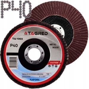 ŚCIERNICA LISTKOWA TAF 125MM VEZ51 P40