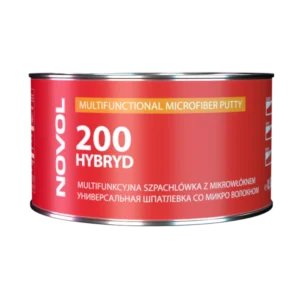 NOVOL 200 HYBRID MULTIFUNKCYJNA SZPACHLÓWKA Z MIKROWŁÓKNEM 1L + UTW