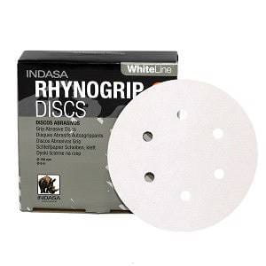 KRĄŻEK ŚCIERNY INDASA RHYNOGRIP WHITE LINE 203MM P180 [8H]