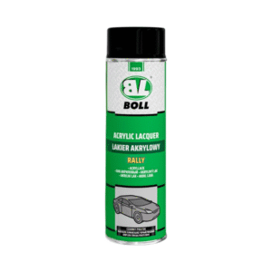 BOLL LAKIER AKRYLOWY RALLY CZARNY POŁYSK SPRAY 500ML