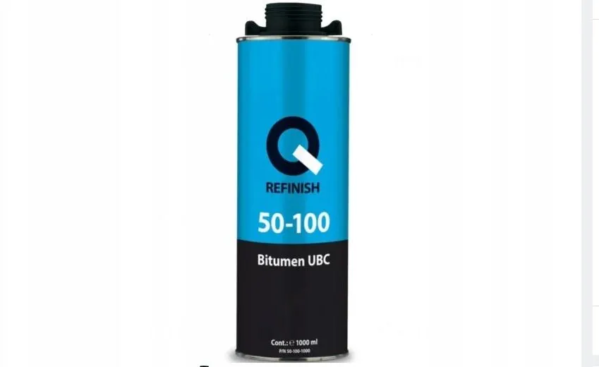 Q-REFINISH 50-100 UBC BITUMEN OCHRONA PODWOZIA BITUM CZARNY 1KG