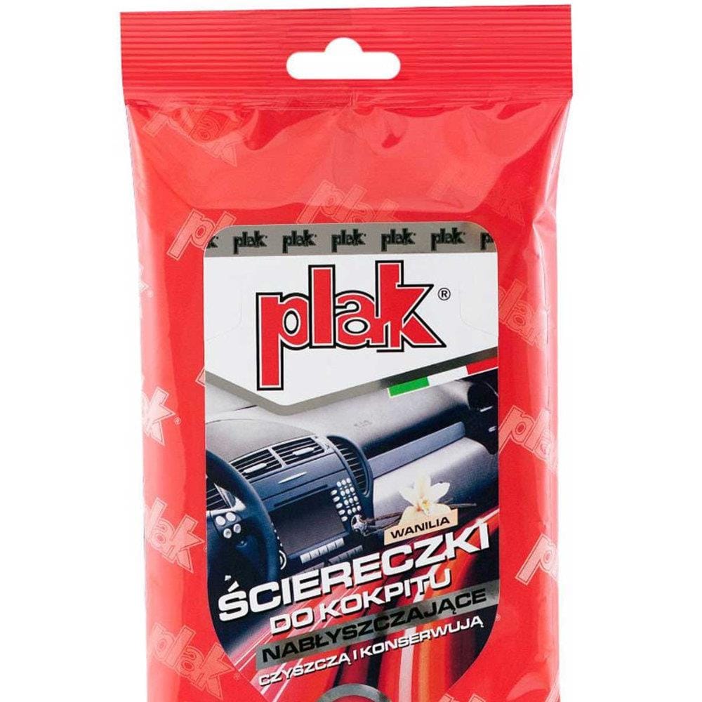 ŚCIERECZKI DO KOKPITU NABŁYSZCZAJĄCE PLAK 24 SZT