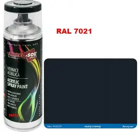 LAKIER SPRAY RAL 7021 POŁYSK AMBROSOL 400ML