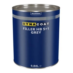DYNACOAT PODKŁAD WYPEŁNIAJĄCY FILLER HB 5+1 SZARY 1L + UTW