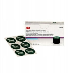 3M 33898 KRĄŻEK DO USUWANIA WAD LAKIERNICZYCH I WTRĄCEŃ 32MM P2500
