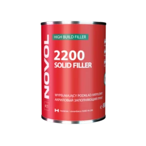 NOVOL 2200 SOLID FILLER WYPEŁNIAJĄCY PODKŁAD AKRYLOWY SZARY 0,8L