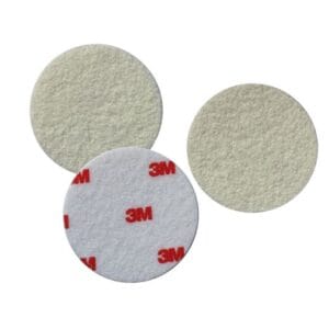 Filc Polerski 3M 09357 FINESSE-IT  krążek biało-czerwony twardy 75MM