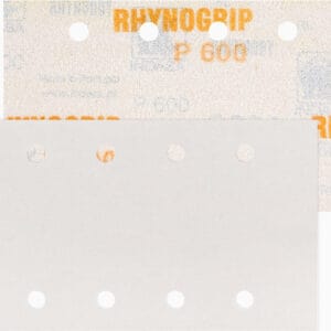 PASEK ŚCIERNY NA RZEP INDASA RHYNOGRIP WHITE LINE 81X133MM P240 [8H]