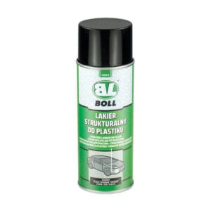BOLL LAKIER STRUKTURALNY DO PLASTIKU CZARNY SPRAY 400ML